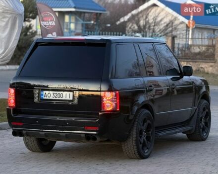 Черный Ленд Ровер Рендж Ровер, объемом двигателя 5 л и пробегом 242 тыс. км за 14999 $, фото 6 на Automoto.ua