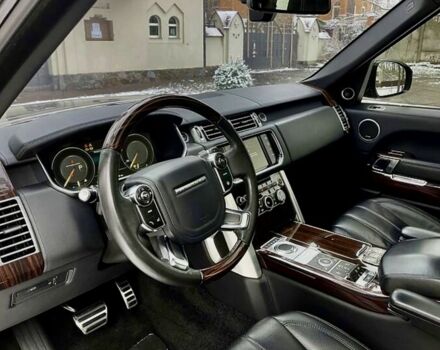 Черный Ленд Ровер Рендж Ровер, объемом двигателя 5 л и пробегом 220 тыс. км за 31200 $, фото 19 на Automoto.ua