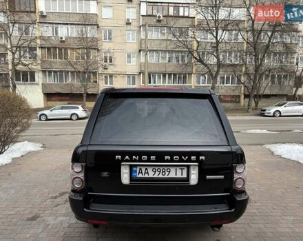 Черный Ленд Ровер Рендж Ровер, объемом двигателя 5 л и пробегом 220 тыс. км за 12999 $, фото 9 на Automoto.ua