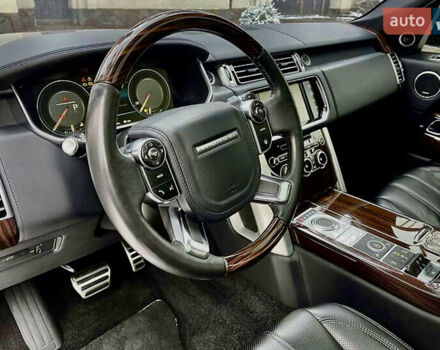 Чорний Ленд Ровер Рендж Ровер, об'ємом двигуна 5 л та пробігом 220 тис. км за 31200 $, фото 21 на Automoto.ua