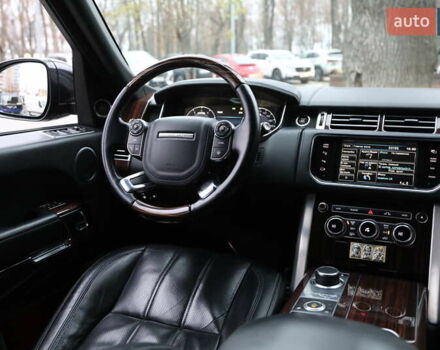 Чорний Ленд Ровер Рендж Ровер, об'ємом двигуна 5 л та пробігом 126 тис. км за 40000 $, фото 14 на Automoto.ua