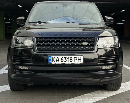 Черный Ленд Ровер Рендж Ровер, объемом двигателя 4.4 л и пробегом 218 тыс. км за 36000 $, фото 4 на Automoto.ua