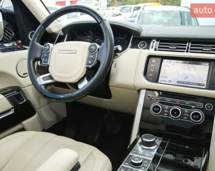 Черный Ленд Ровер Рендж Ровер, объемом двигателя 5 л и пробегом 125 тыс. км за 45000 $, фото 2 на Automoto.ua