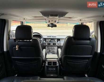 Черный Ленд Ровер Рендж Ровер, объемом двигателя 5 л и пробегом 220 тыс. км за 12999 $, фото 41 на Automoto.ua