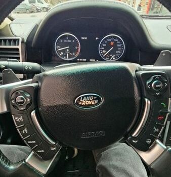 Черный Ленд Ровер Рендж Ровер, объемом двигателя 4.37 л и пробегом 282 тыс. км за 21777 $, фото 1 на Automoto.ua