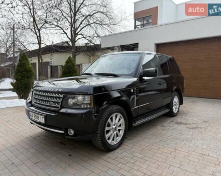 Черный Ленд Ровер Рендж Ровер, объемом двигателя 5 л и пробегом 220 тыс. км за 12999 $, фото 1 на Automoto.ua