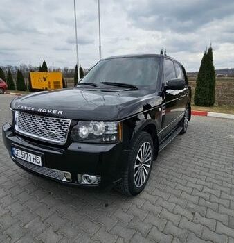 Черный Ленд Ровер Рендж Ровер, объемом двигателя 4.37 л и пробегом 282 тыс. км за 21777 $, фото 4 на Automoto.ua