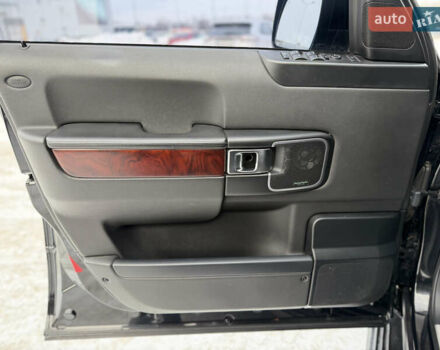 Черный Ленд Ровер Рендж Ровер, объемом двигателя 4.4 л и пробегом 272 тыс. км за 17900 $, фото 6 на Automoto.ua