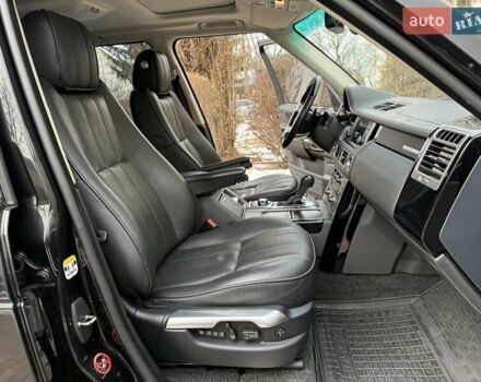 Черный Ленд Ровер Рендж Ровер, объемом двигателя 5 л и пробегом 220 тыс. км за 12999 $, фото 46 на Automoto.ua