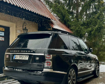 Чорний Ленд Ровер Рендж Ровер, об'ємом двигуна 5 л та пробігом 220 тис. км за 31200 $, фото 4 на Automoto.ua