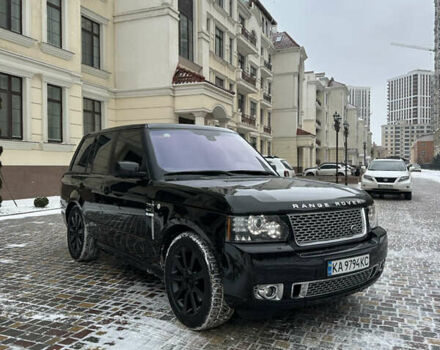 Черный Ленд Ровер Рендж Ровер, объемом двигателя 5 л и пробегом 180 тыс. км за 16000 $, фото 2 на Automoto.ua