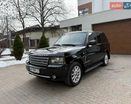 Черный Ленд Ровер Рендж Ровер, объемом двигателя 5 л и пробегом 220 тыс. км за 12999 $, фото 2 на Automoto.ua