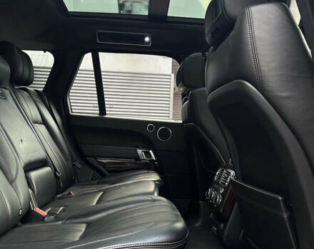 Черный Ленд Ровер Рендж Ровер, объемом двигателя 4.4 л и пробегом 218 тыс. км за 36000 $, фото 57 на Automoto.ua