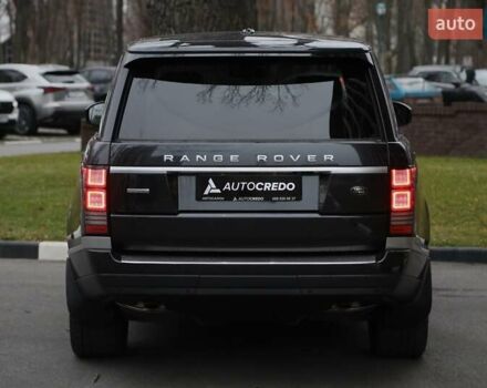 Чорний Ленд Ровер Рендж Ровер, об'ємом двигуна 5 л та пробігом 126 тис. км за 40000 $, фото 4 на Automoto.ua