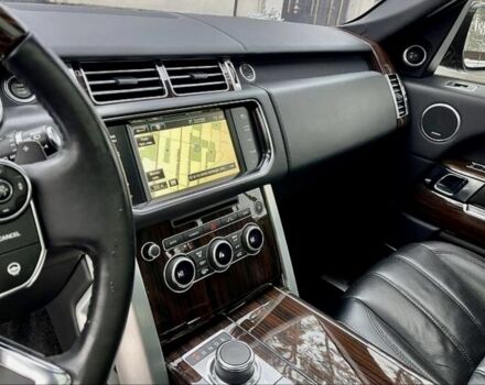 Черный Ленд Ровер Рендж Ровер, объемом двигателя 5 л и пробегом 220 тыс. км за 31200 $, фото 18 на Automoto.ua