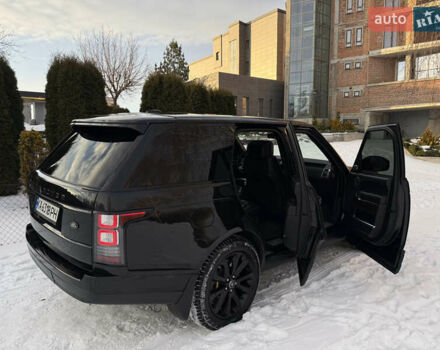 Черный Ленд Ровер Рендж Ровер, объемом двигателя 4.4 л и пробегом 218 тыс. км за 29000 $, фото 45 на Automoto.ua