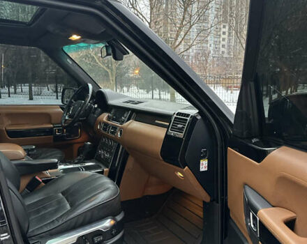 Черный Ленд Ровер Рендж Ровер, объемом двигателя 5 л и пробегом 180 тыс. км за 16000 $, фото 9 на Automoto.ua