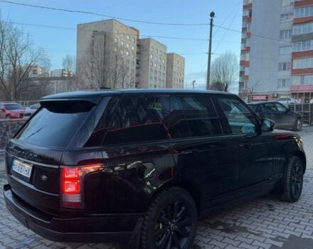 Черный Ленд Ровер Рендж Ровер, объемом двигателя 4.4 л и пробегом 223 тыс. км за 26500 $, фото 3 на Automoto.ua