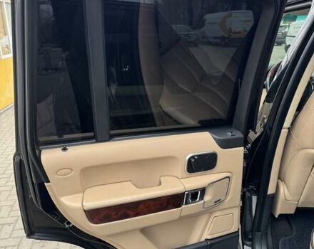 Чорний Ленд Ровер Рендж Ровер, об'ємом двигуна 4.37 л та пробігом 235 тис. км за 19500 $, фото 12 на Automoto.ua