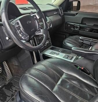 Черный Ленд Ровер Рендж Ровер, объемом двигателя 4.37 л и пробегом 282 тыс. км за 21777 $, фото 15 на Automoto.ua