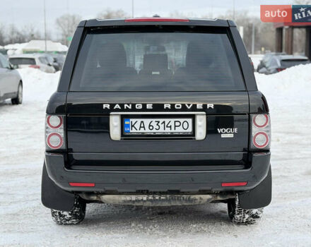 Черный Ленд Ровер Рендж Ровер, объемом двигателя 4.4 л и пробегом 272 тыс. км за 17900 $, фото 4 на Automoto.ua