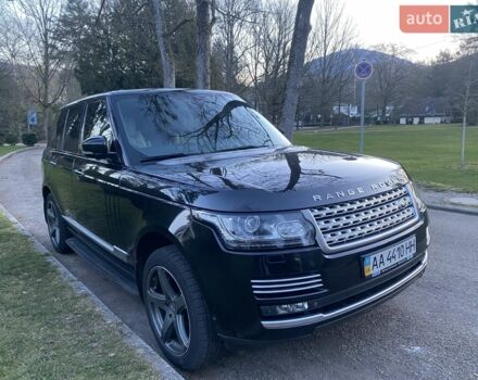 Черный Ленд Ровер Рендж Ровер, объемом двигателя 5 л и пробегом 125 тыс. км за 45000 $, фото 8 на Automoto.ua