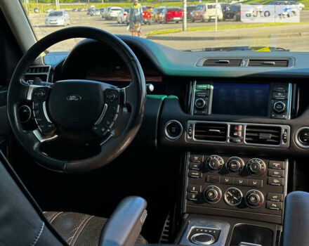 Ленд Ровер Рендж Ровер 2012 в Кривом Роге на Automoto.ua Черный Ленд Ровер Рендж Ровер, объемом двигателя 4.37 л и пробегом 273 тыс. км за 22500 $, фото 21 на Automoto.ua