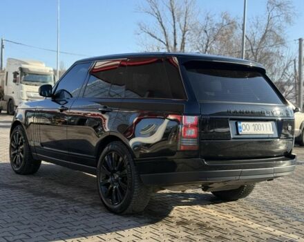 Черный Ленд Ровер Рендж Ровер, объемом двигателя 4.4 л и пробегом 200 тыс. км за 36000 $, фото 5 на Automoto.ua