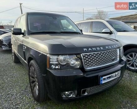 Черный Ленд Ровер Рендж Ровер, объемом двигателя 4.37 л и пробегом 190 тыс. км за 24900 $, фото 1 на Automoto.ua