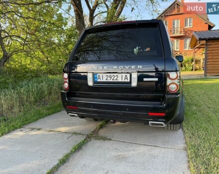 Чорний Ленд Ровер Рендж Ровер, об'ємом двигуна 4.37 л та пробігом 250 тис. км за 22220 $, фото 4 на Automoto.ua