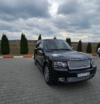 Черный Ленд Ровер Рендж Ровер, объемом двигателя 4.37 л и пробегом 282 тыс. км за 21777 $, фото 11 на Automoto.ua