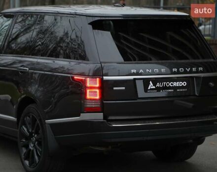 Чорний Ленд Ровер Рендж Ровер, об'ємом двигуна 5 л та пробігом 126 тис. км за 40000 $, фото 7 на Automoto.ua
