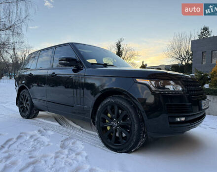Черный Ленд Ровер Рендж Ровер, объемом двигателя 4.4 л и пробегом 218 тыс. км за 29000 $, фото 73 на Automoto.ua