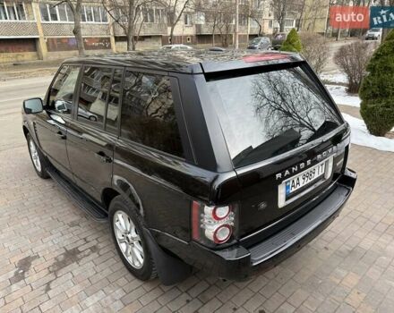 Черный Ленд Ровер Рендж Ровер, объемом двигателя 5 л и пробегом 220 тыс. км за 12999 $, фото 17 на Automoto.ua