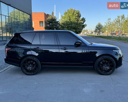 Ленд Ровер Рендж Ровер 2012 у Дніпро (Дніпропетровську) на Automoto.ua Чорний Ленд Ровер Рендж Ровер, об'ємом двигуна 4.37 л та пробігом 196 тис. км за 30999 $, фото 4 на Automoto.ua