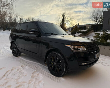 Черный Ленд Ровер Рендж Ровер, объемом двигателя 4.4 л и пробегом 218 тыс. км за 29000 $, фото 15 на Automoto.ua