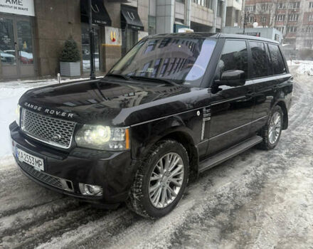 Черный Ленд Ровер Рендж Ровер, объемом двигателя 5 л и пробегом 170 тыс. км за 18500 $, фото 1 на Automoto.ua