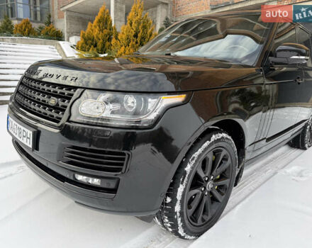 Черный Ленд Ровер Рендж Ровер, объемом двигателя 4.4 л и пробегом 218 тыс. км за 29000 $, фото 67 на Automoto.ua