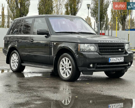 Черный Ленд Ровер Рендж Ровер, объемом двигателя 4.37 л и пробегом 270 тыс. км за 19500 $, фото 2 на Automoto.ua