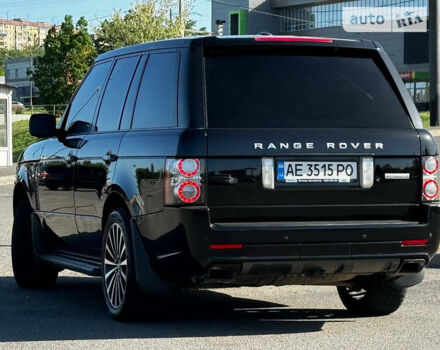 Ленд Ровер Рендж Ровер 2012 в Кривом Роге на Automoto.ua Черный Ленд Ровер Рендж Ровер, объемом двигателя 4.37 л и пробегом 273 тыс. км за 22500 $, фото 4 на Automoto.ua