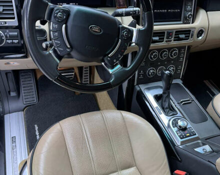 Черный Ленд Ровер Рендж Ровер, объемом двигателя 5 л и пробегом 82 тыс. км за 25500 $, фото 7 на Automoto.ua