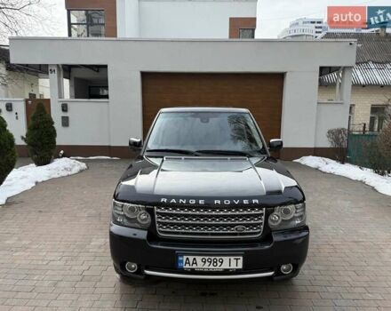 Черный Ленд Ровер Рендж Ровер, объемом двигателя 5 л и пробегом 220 тыс. км за 12999 $, фото 15 на Automoto.ua