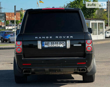Ленд Ровер Рендж Ровер 2012 в Кривом Роге на Automoto.ua Черный Ленд Ровер Рендж Ровер, объемом двигателя 4.37 л и пробегом 273 тыс. км за 22500 $, фото 8 на Automoto.ua