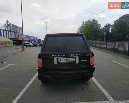 Черный Ленд Ровер Рендж Ровер, объемом двигателя 5 л и пробегом 212 тыс. км за 23000 $, фото 2 на Automoto.ua