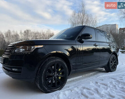 Черный Ленд Ровер Рендж Ровер, объемом двигателя 4.4 л и пробегом 218 тыс. км за 29000 $, фото 74 на Automoto.ua