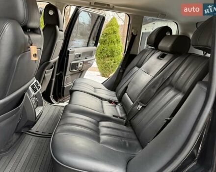 Черный Ленд Ровер Рендж Ровер, объемом двигателя 5 л и пробегом 220 тыс. км за 12999 $, фото 37 на Automoto.ua