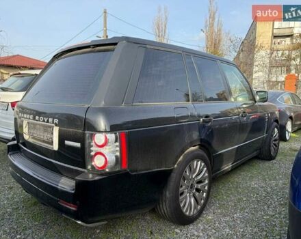 Черный Ленд Ровер Рендж Ровер, объемом двигателя 4.37 л и пробегом 190 тыс. км за 24900 $, фото 3 на Automoto.ua