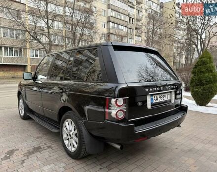 Черный Ленд Ровер Рендж Ровер, объемом двигателя 5 л и пробегом 220 тыс. км за 12999 $, фото 7 на Automoto.ua