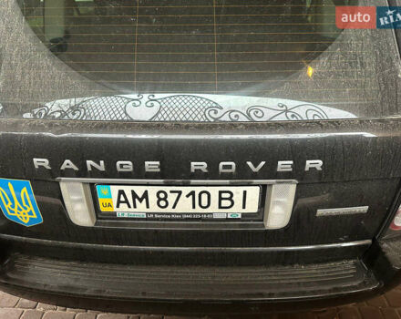 Черный Ленд Ровер Рендж Ровер, объемом двигателя 5 л и пробегом 237 тыс. км за 17700 $, фото 3 на Automoto.ua