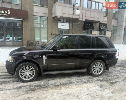 Черный Ленд Ровер Рендж Ровер, объемом двигателя 5 л и пробегом 170 тыс. км за 18500 $, фото 2 на Automoto.ua